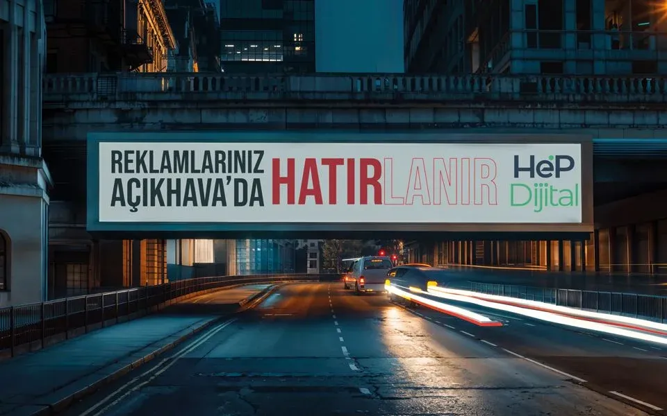Antalya Köprü Reklamları